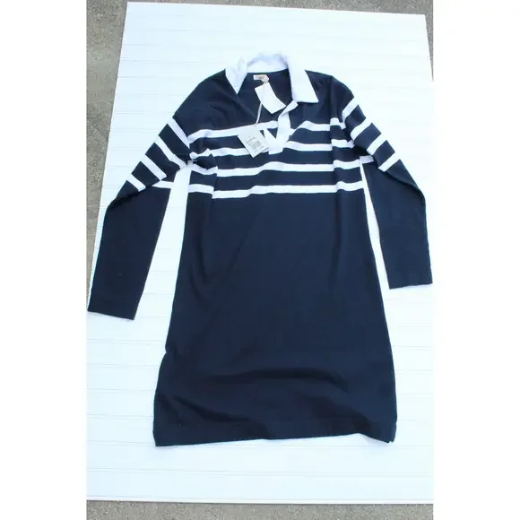 NWT Faherty Sport Jersey Rugby Polo Dress Sz XS‎ Capesmaystripe